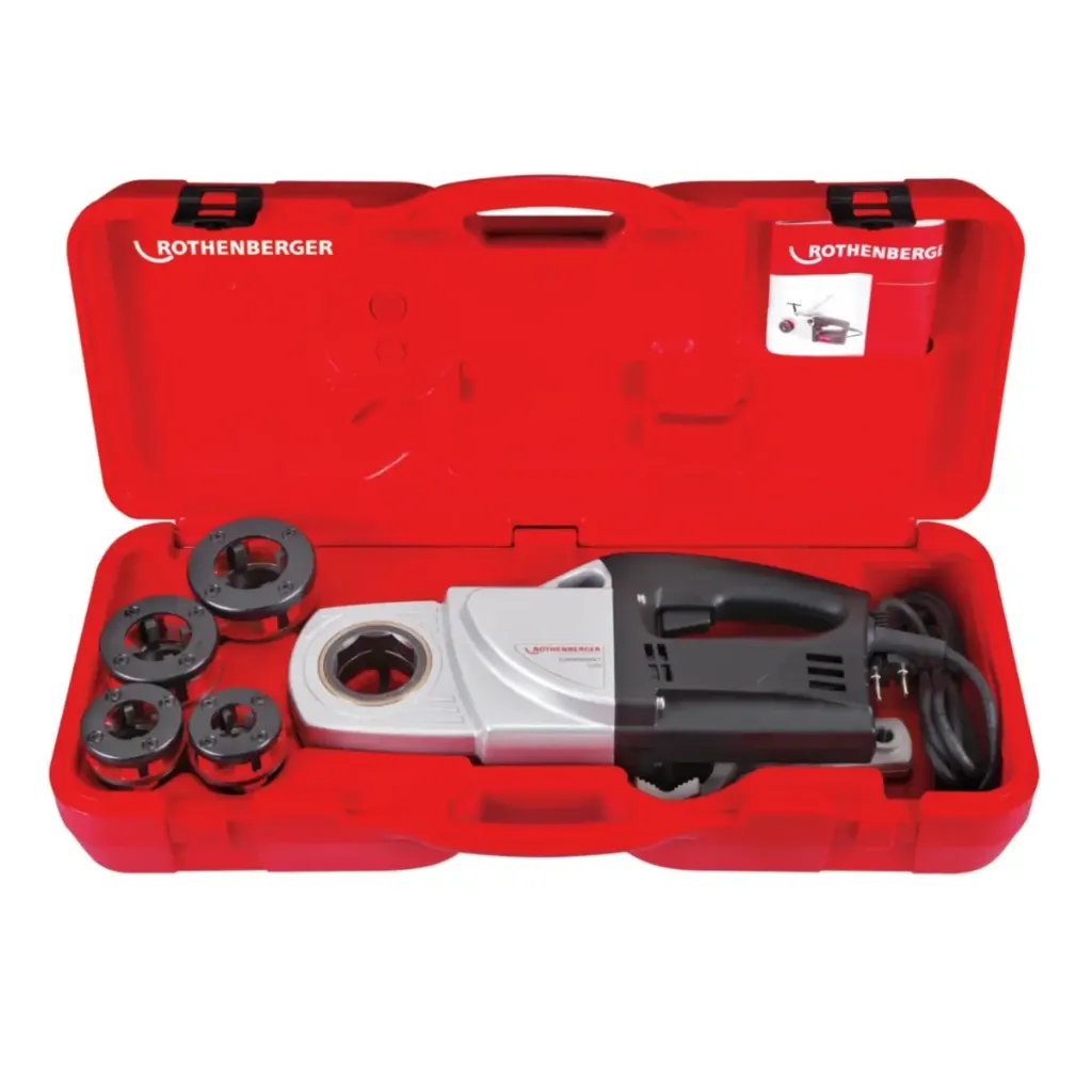 Rothenberger Supertronic 1250 Elektrikli El Tipi Pafta Takımı 1:2" - 1 1:4" 1.webp