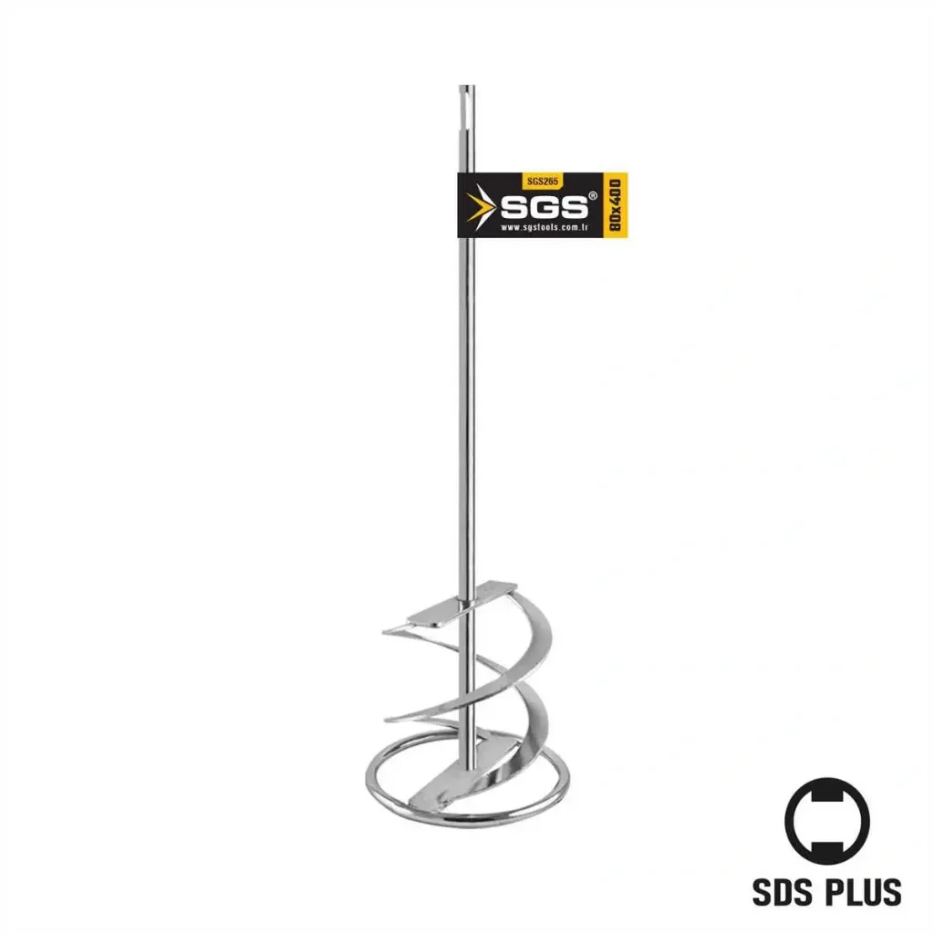 SGS SDS Plus Boya Karıştırıcı - Mikser Ucu 80mm 1.webp