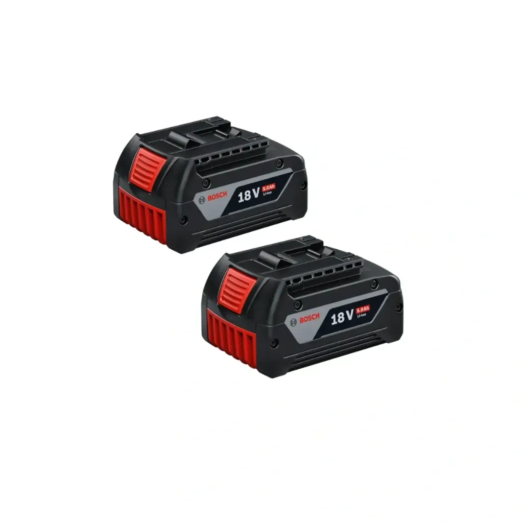 Bosch GAL 1880 CV Şarj Cihazı + 2 x GBA 18V 5.0Ah Yedek Akü 2.webp