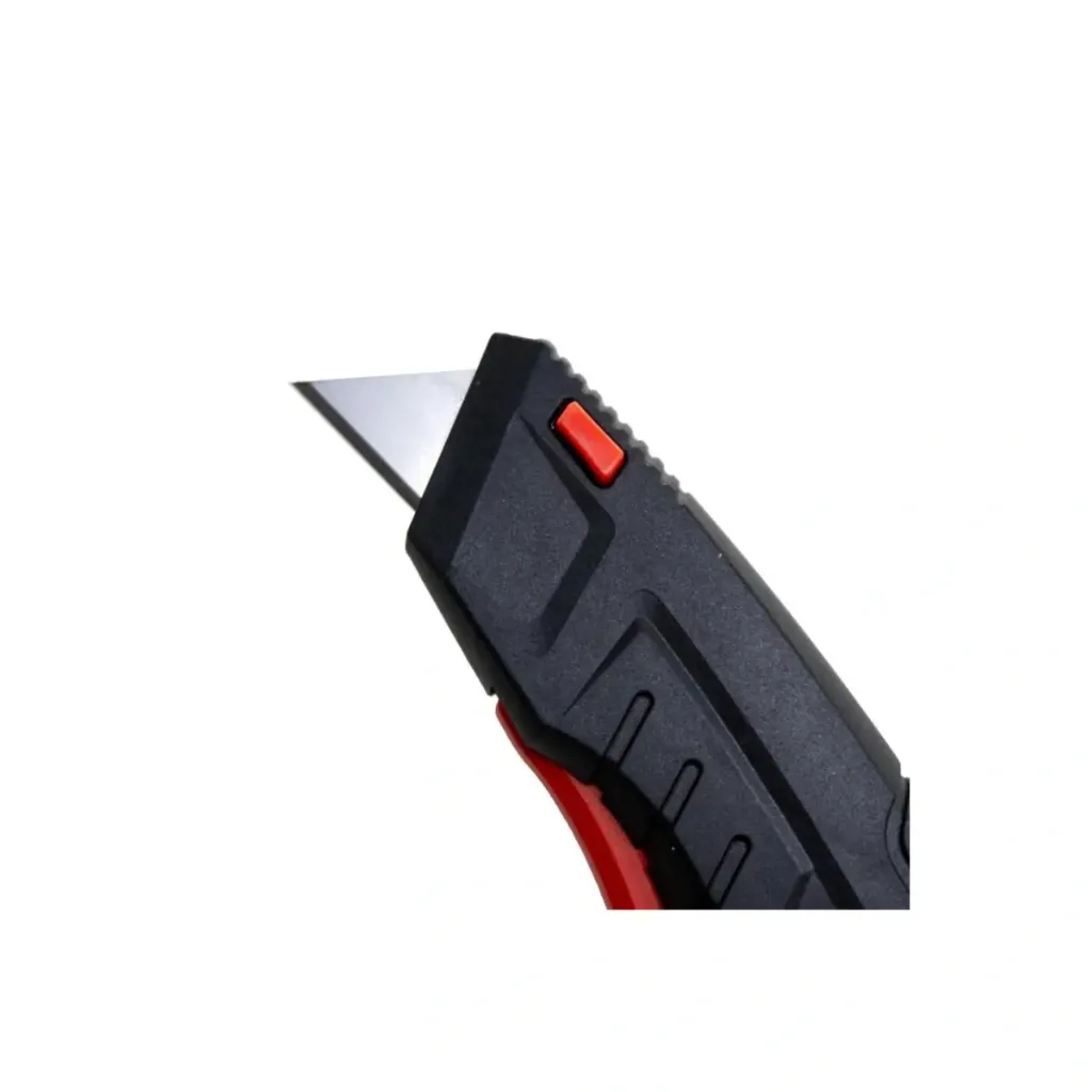 LEO SX-9607 Otomatik Geri Çekmeli Emniyetli Halıcı Tip Maket Bıçağı (6).webp