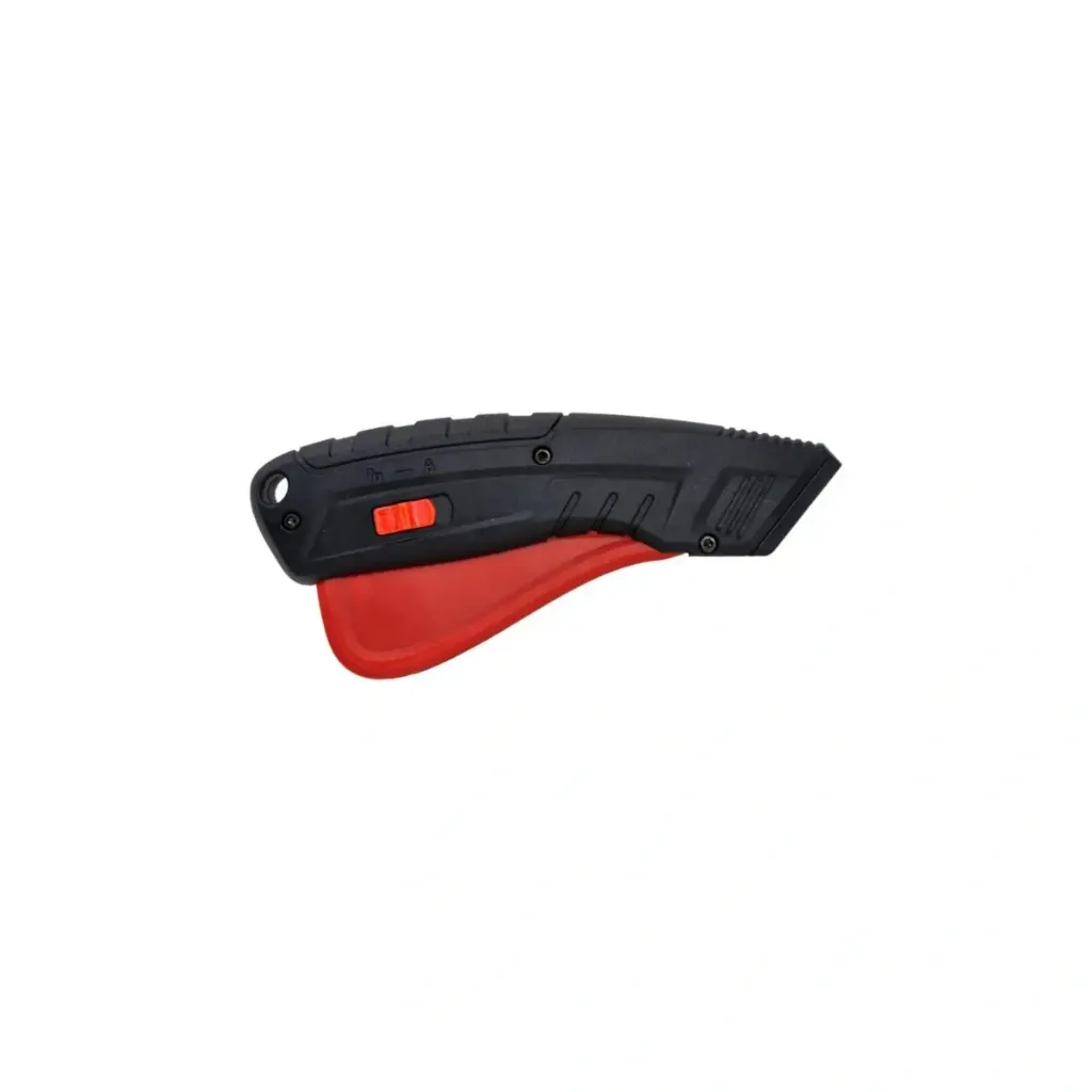 LEO SX-9607 Otomatik Geri Çekmeli Emniyetli Halıcı Tip Maket Bıçağı (8).webp