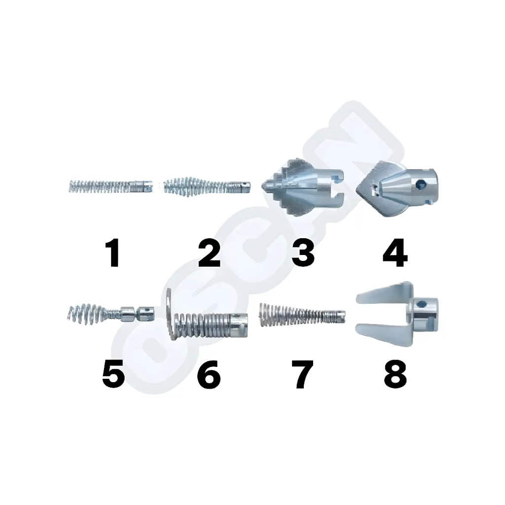 Fusion FS5018 16mm için Helezon Kesici Uç Seti - 8 Parça