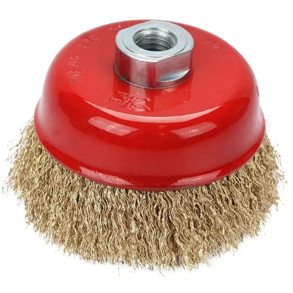 Hand Sfd Çanak Tel Fırça Saçaklı 125mm 