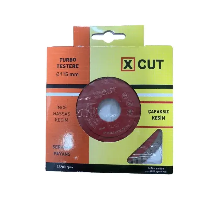 Kristal X-Cut Turbo Elmas Hassas Kesici Testere 115mm