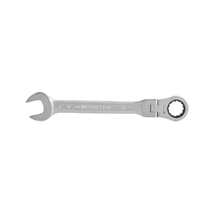 İzeltaş Mafsallı Cırcır Kombine Anahtar 11mm