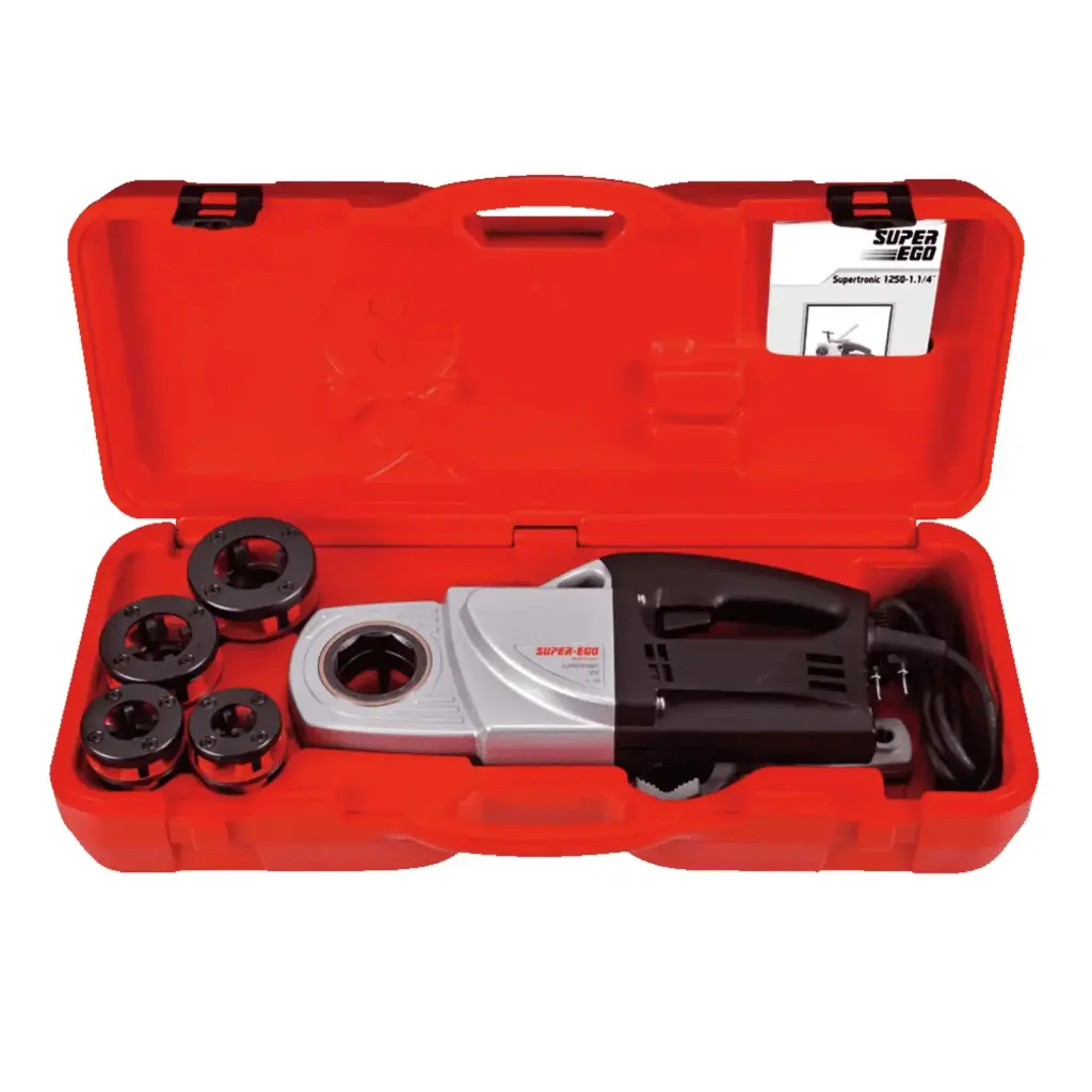Super Ego SEEP114 Elektrikli El Tipi Pafta Takımı 1/2" - 1 1/4"