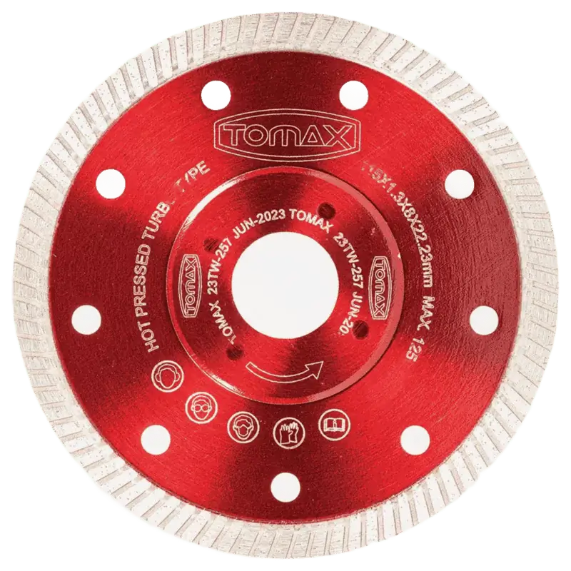 Tomax Elmas Hassas Kesici Testere 125mm